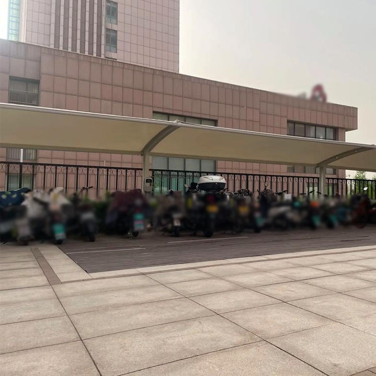 许昌膜结构电动车棚